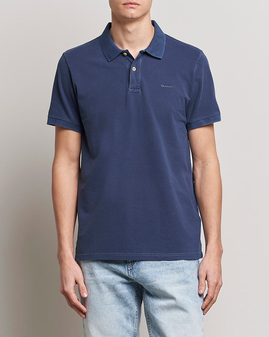 Herr | Pikéer | GANT | Sunbleached Polo Persian Blue