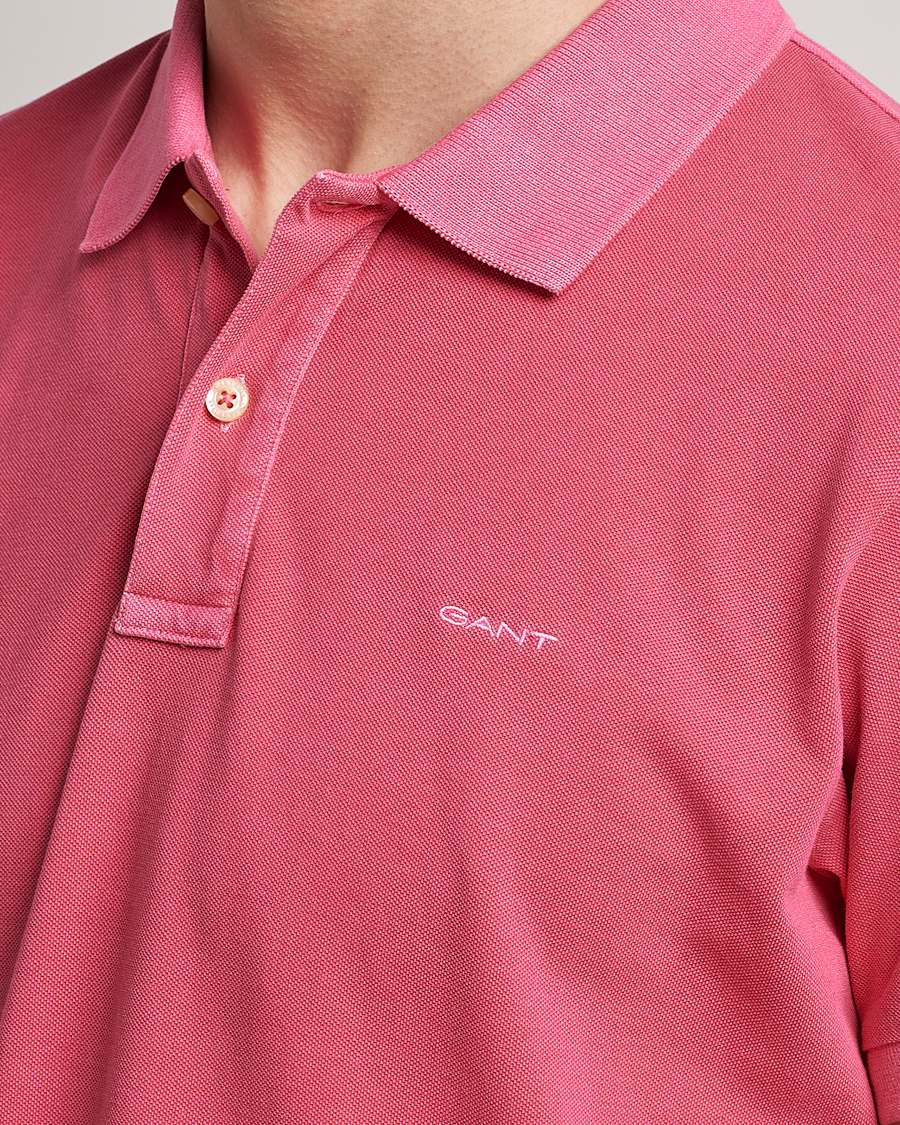 Herr | Pikéer | GANT | Sunbleached Polo Magenta Pink