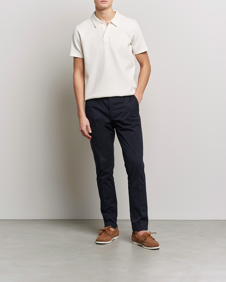 Herr | Pikéer | GANT | Waffle Textured Polo Cream