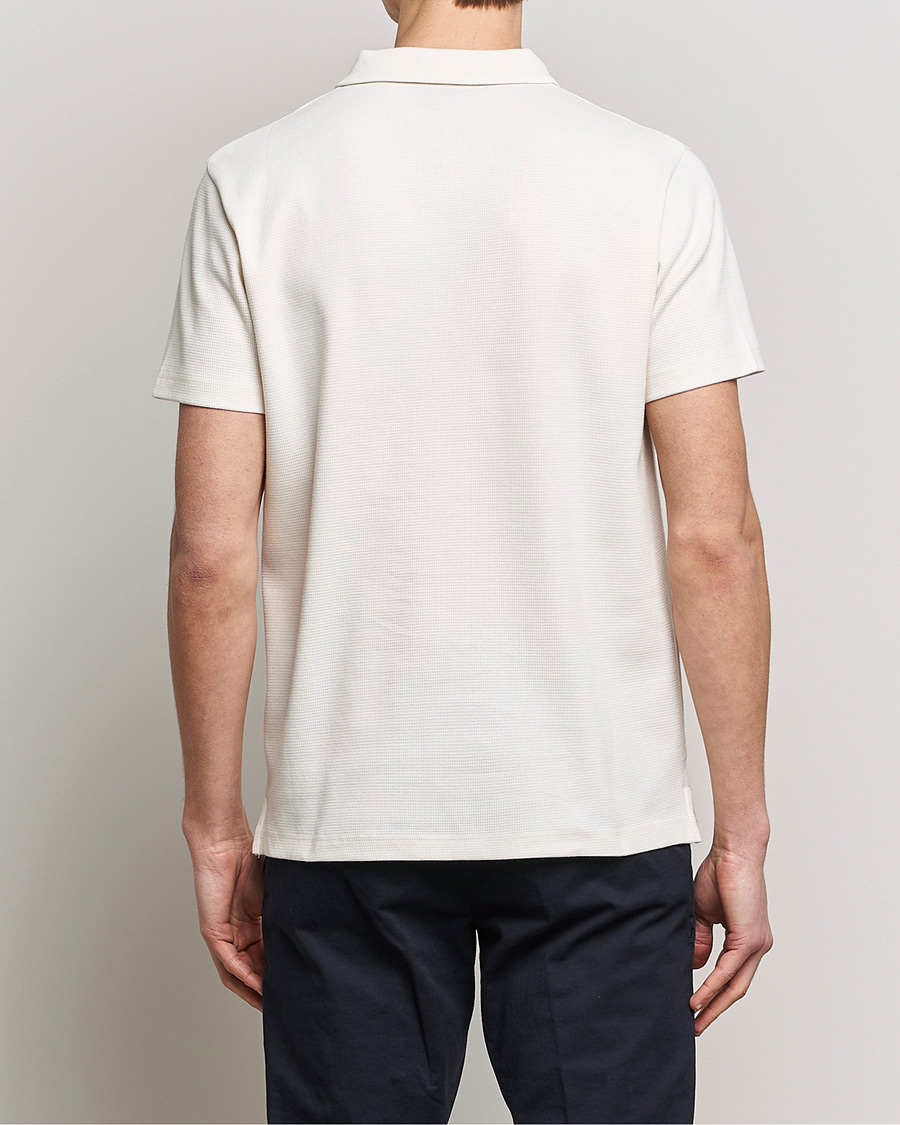 Herr | Pikéer | GANT | Waffle Textured Polo Cream