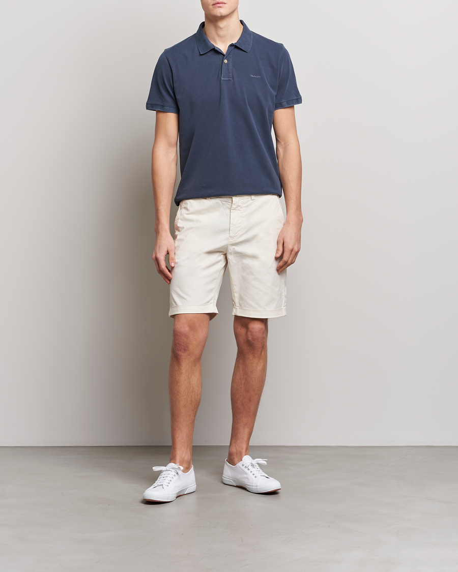 Herr | Shorts | GANT | Regular Sunbleached Shorts Cream