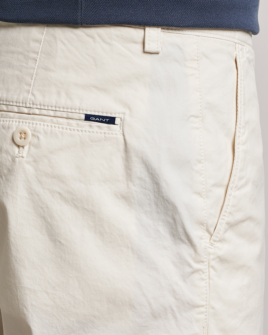 Herr | Shorts | GANT | Regular Sunbleached Shorts Cream
