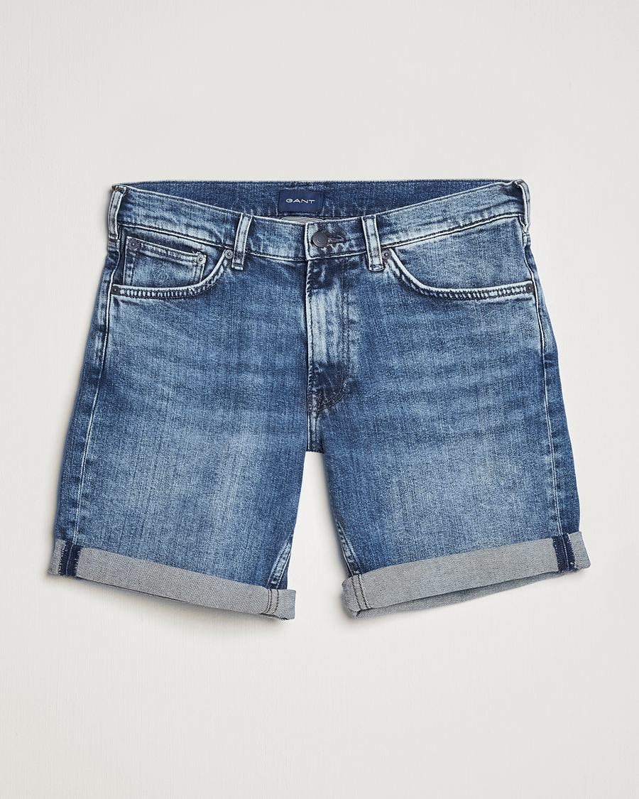 Herr | Shorts | GANT | Arley Denim Shorts Medium Blue