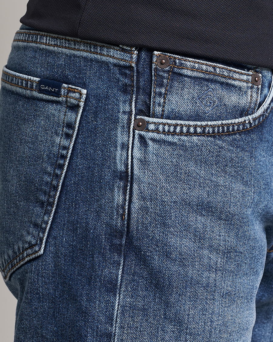 Herr | Shorts | GANT | Arley Denim Shorts Medium Blue