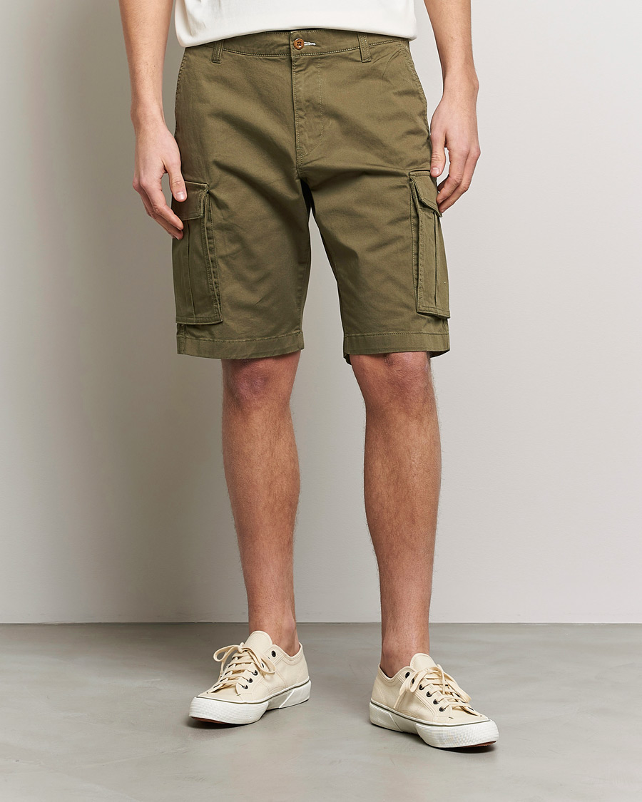 Herr | Shorts | GANT | Relaxed Twill Cargoshorts Racing Green