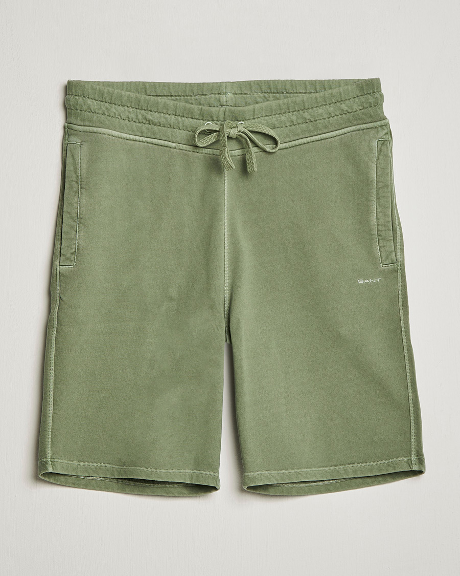 Herr | Shorts | GANT | Sunbleached Sweatshorts Calamata Green