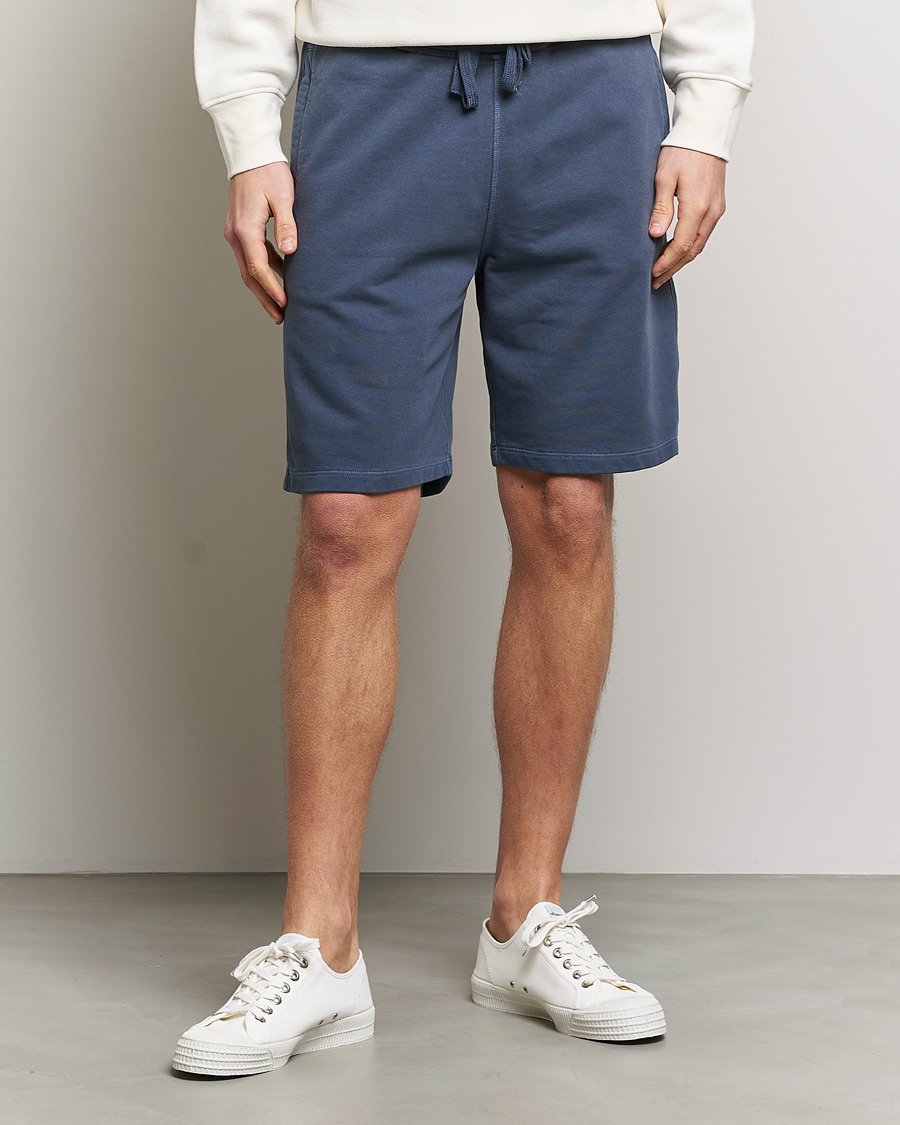 Herr | Shorts | GANT | Sunbleached Sweatshorts Evening Blue