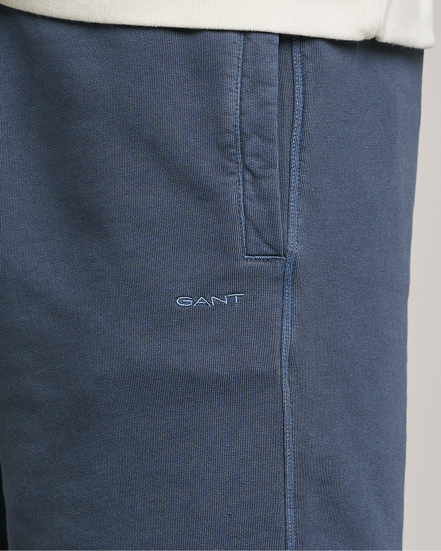 Herr | Shorts | GANT | Sunbleached Sweatshorts Evening Blue