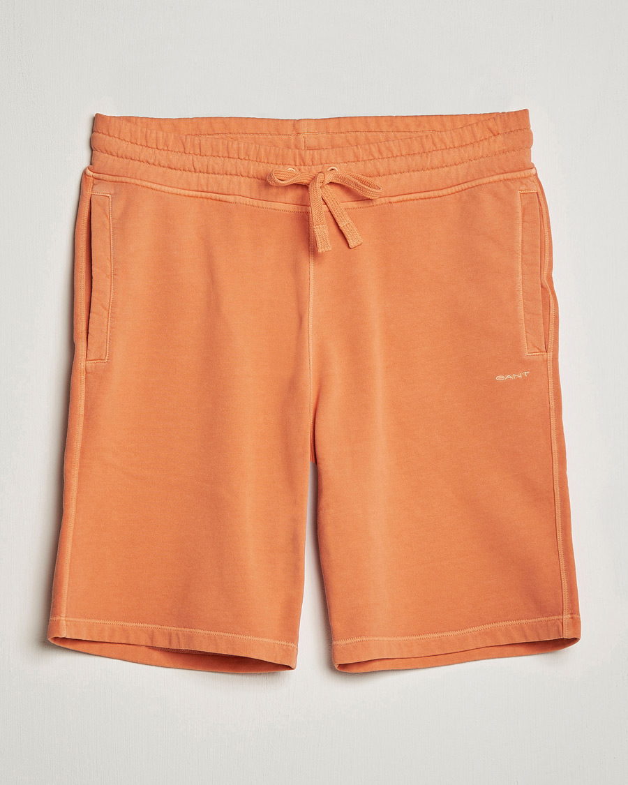 Herr | Shorts | GANT | Sunbleached Sweatshorts Apricot Orange
