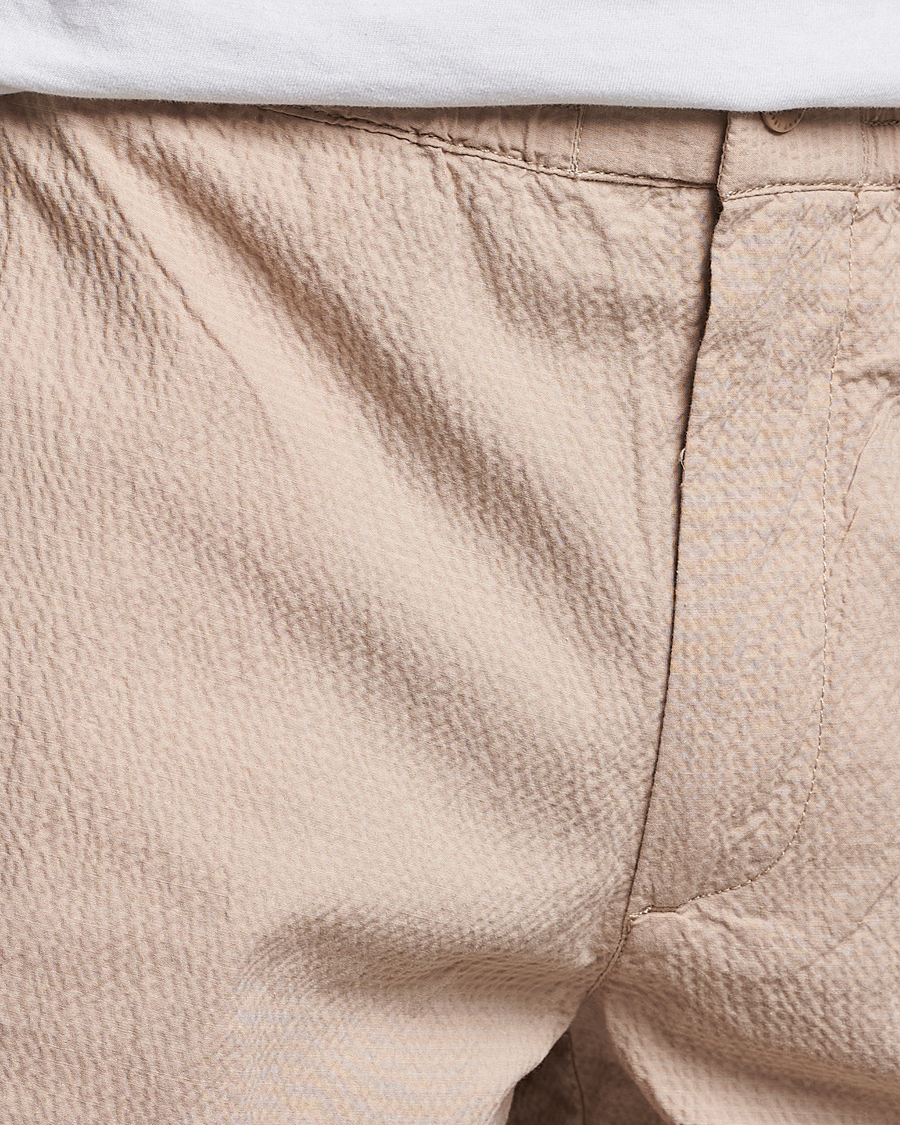 Herr | Shorts | GANT | Seersucker Drawstring Shorts Dry Sand