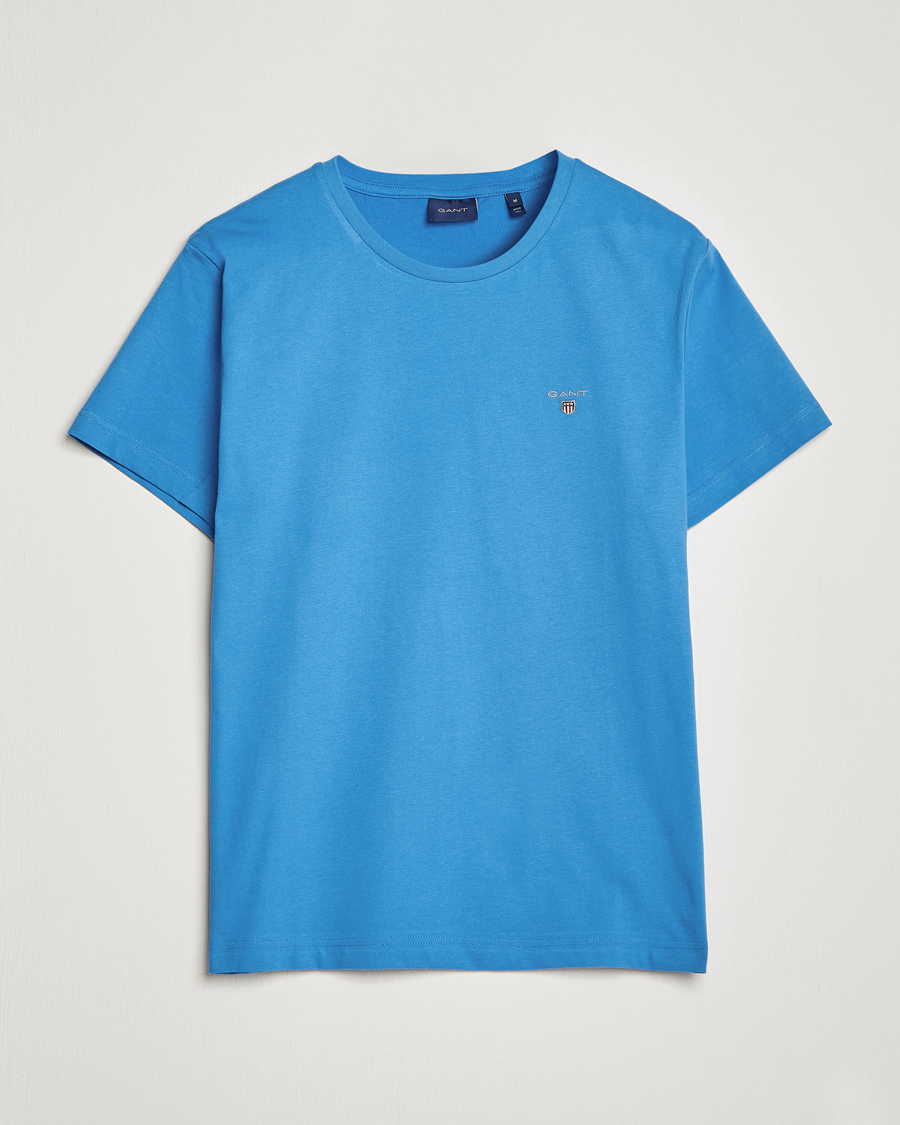 Herr | T-Shirts | GANT | The Original T-Shirt Day Blue