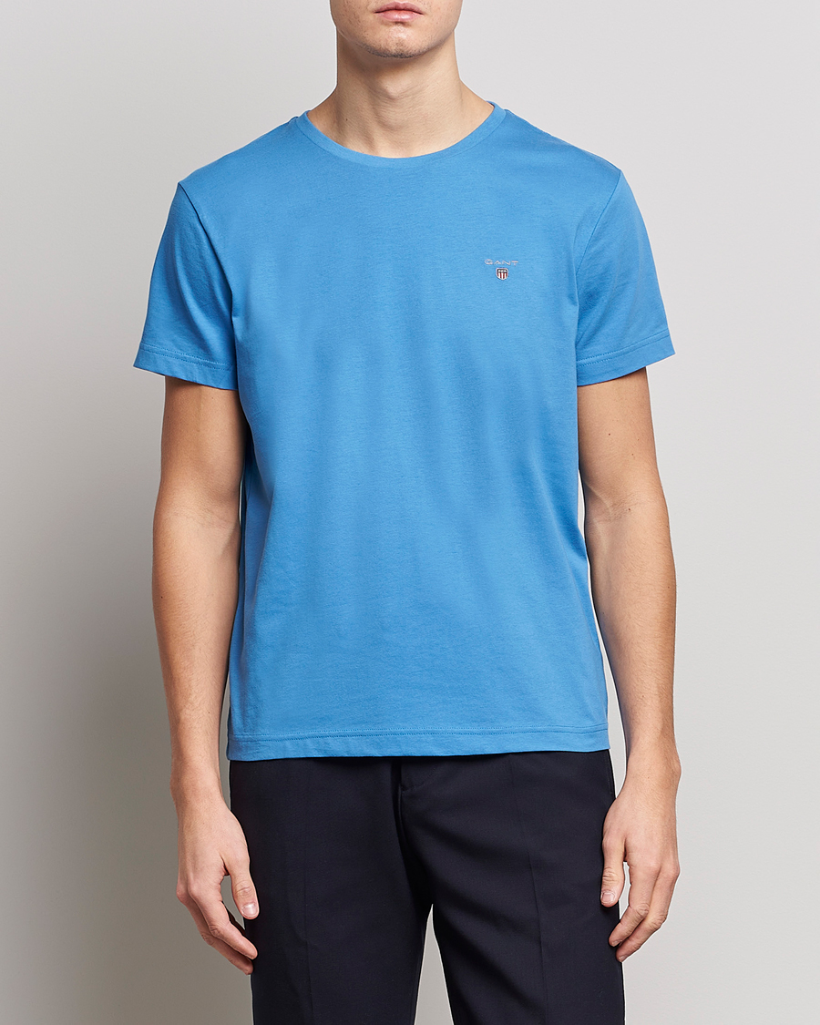Herr | T-Shirts | GANT | The Original T-Shirt Day Blue