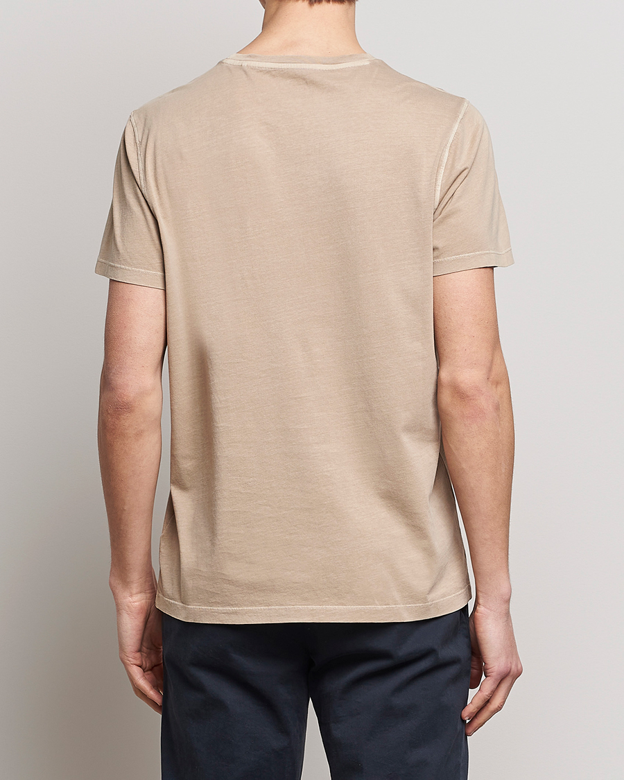 Herr | T-Shirts | GANT | Sunbleached T-Shirt Concrete Beige