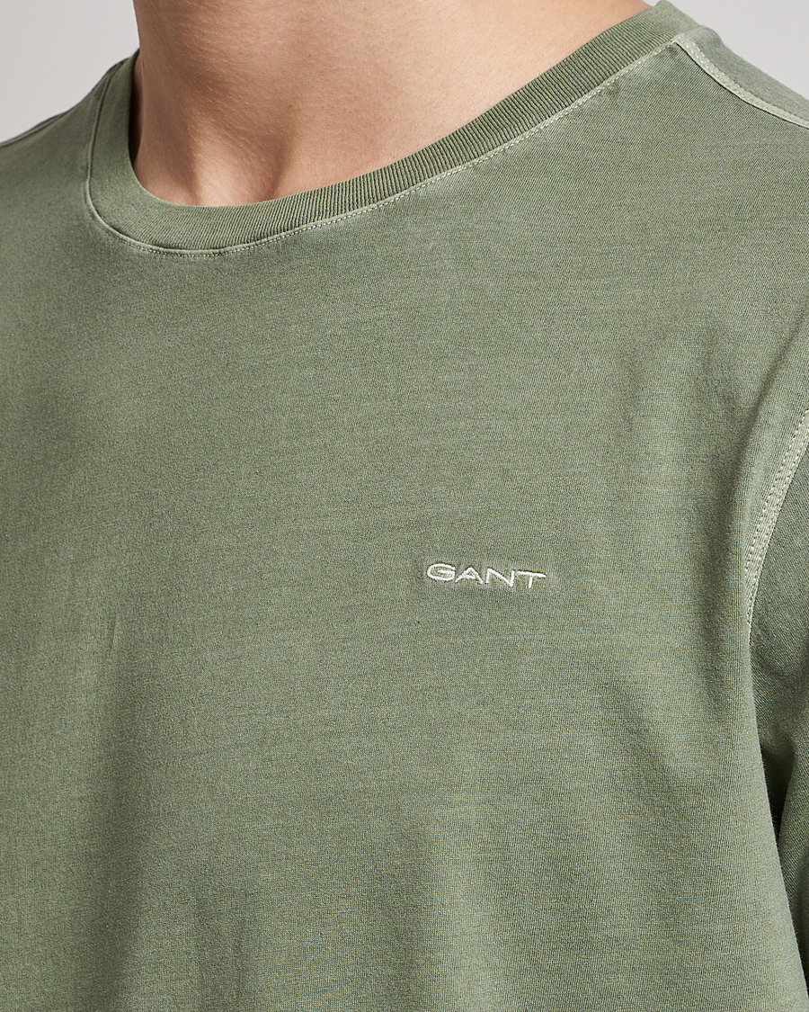 Herr | T-Shirts | GANT | Sunbleached T-Shirt Kalamata Green
