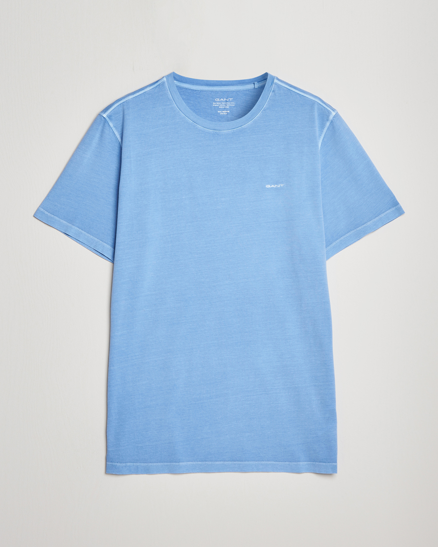 Herr | T-Shirts | GANT | Sunbleached T-Shirt Gentle Blue