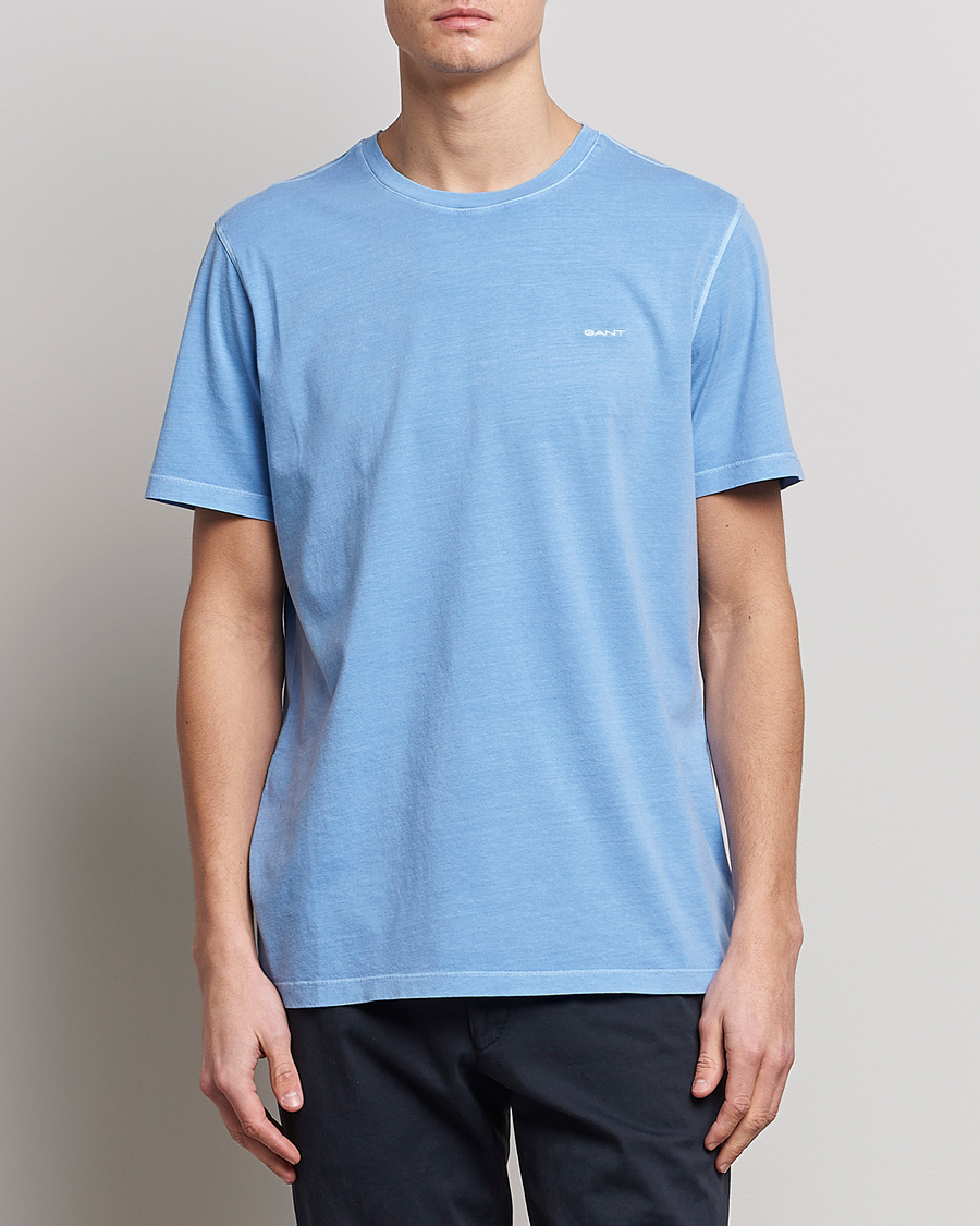 Herr | T-Shirts | GANT | Sunbleached T-Shirt Gentle Blue