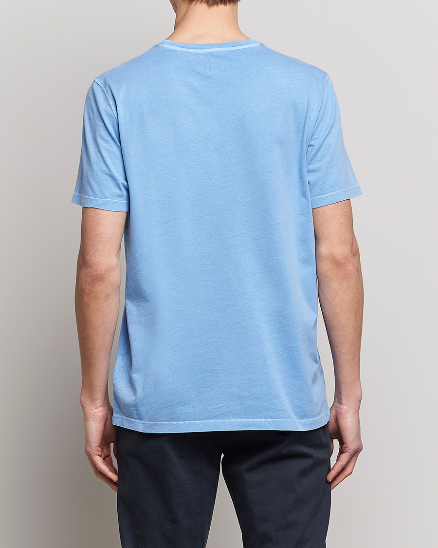 Herr | T-Shirts | GANT | Sunbleached T-Shirt Gentle Blue