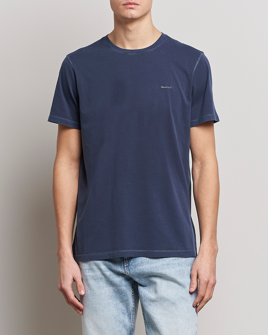 Herr |  | GANT | Sunbleached T-Shirt Evening Blue