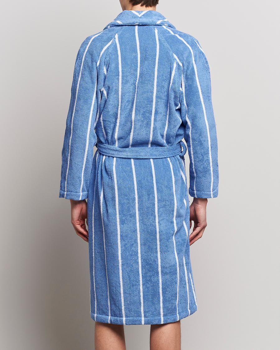 Herr | Pyjamas & Morgonrockar | GANT | Striped Robe Blue Bell