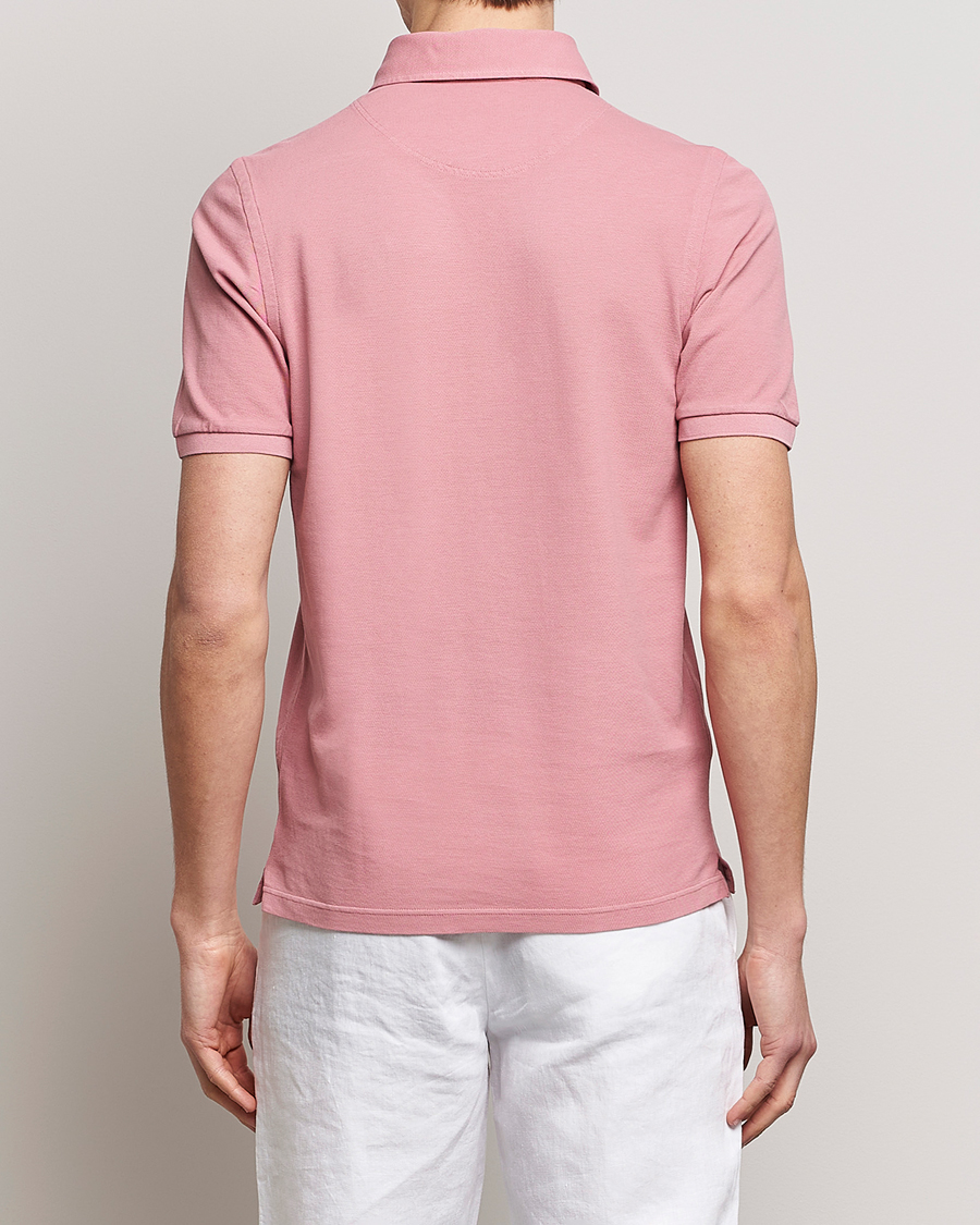 Herr | Pikéer | Gran Sasso | Washed Polo Pink