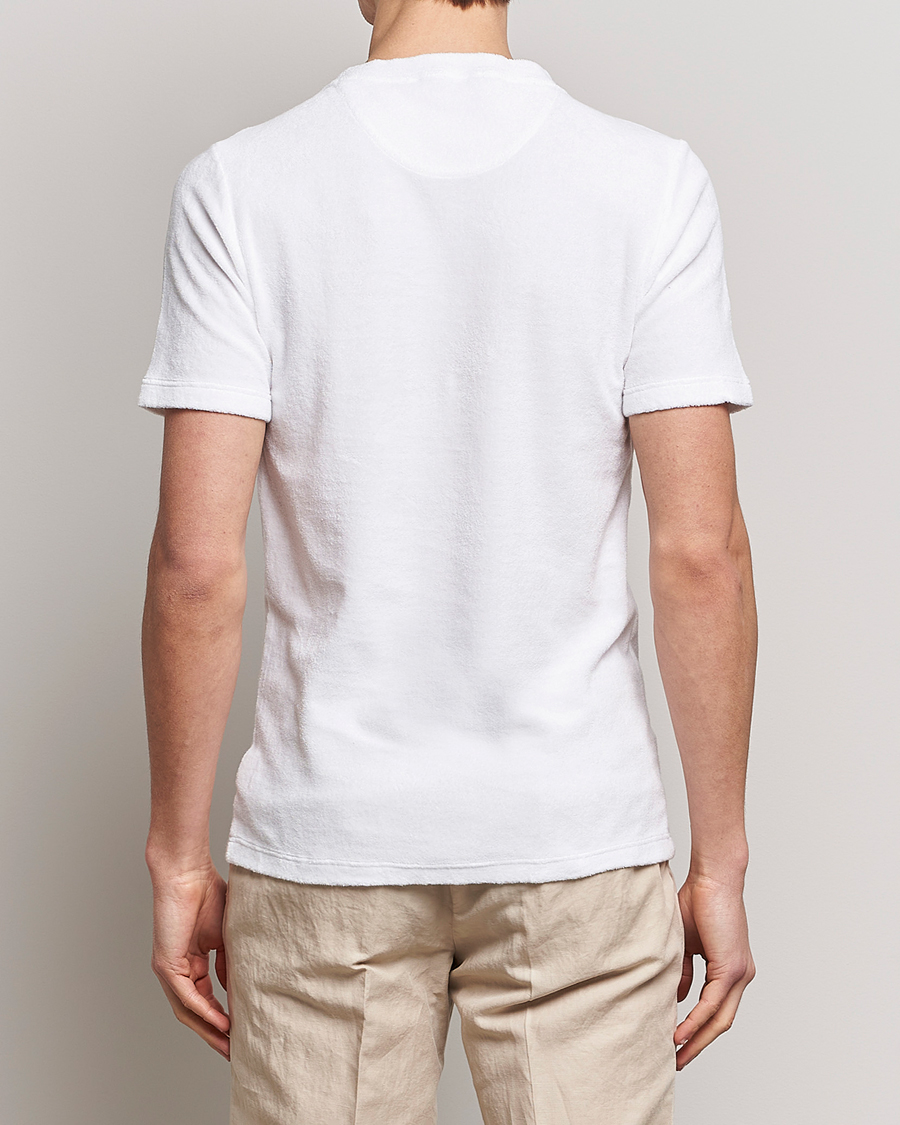 Herr | T-Shirts | Gran Sasso | Cotton Terry Tee White