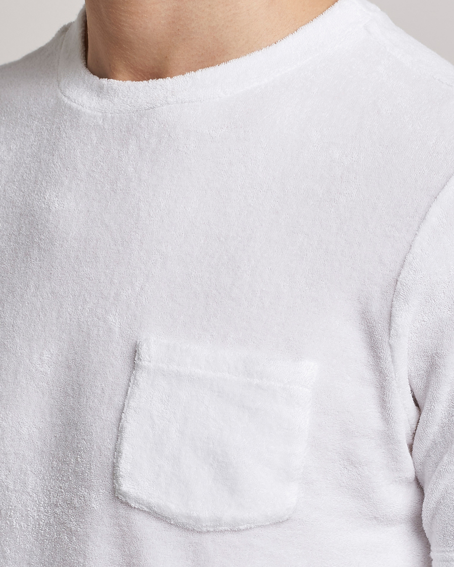 Herr | T-Shirts | Gran Sasso | Cotton Terry Tee White