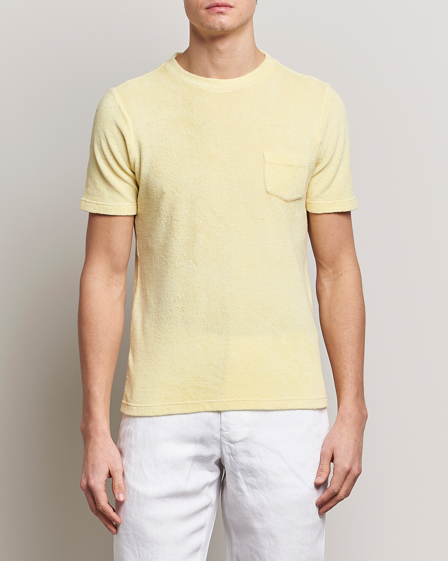 Herr |  | Gran Sasso | Cotton Terry Tee Yellow