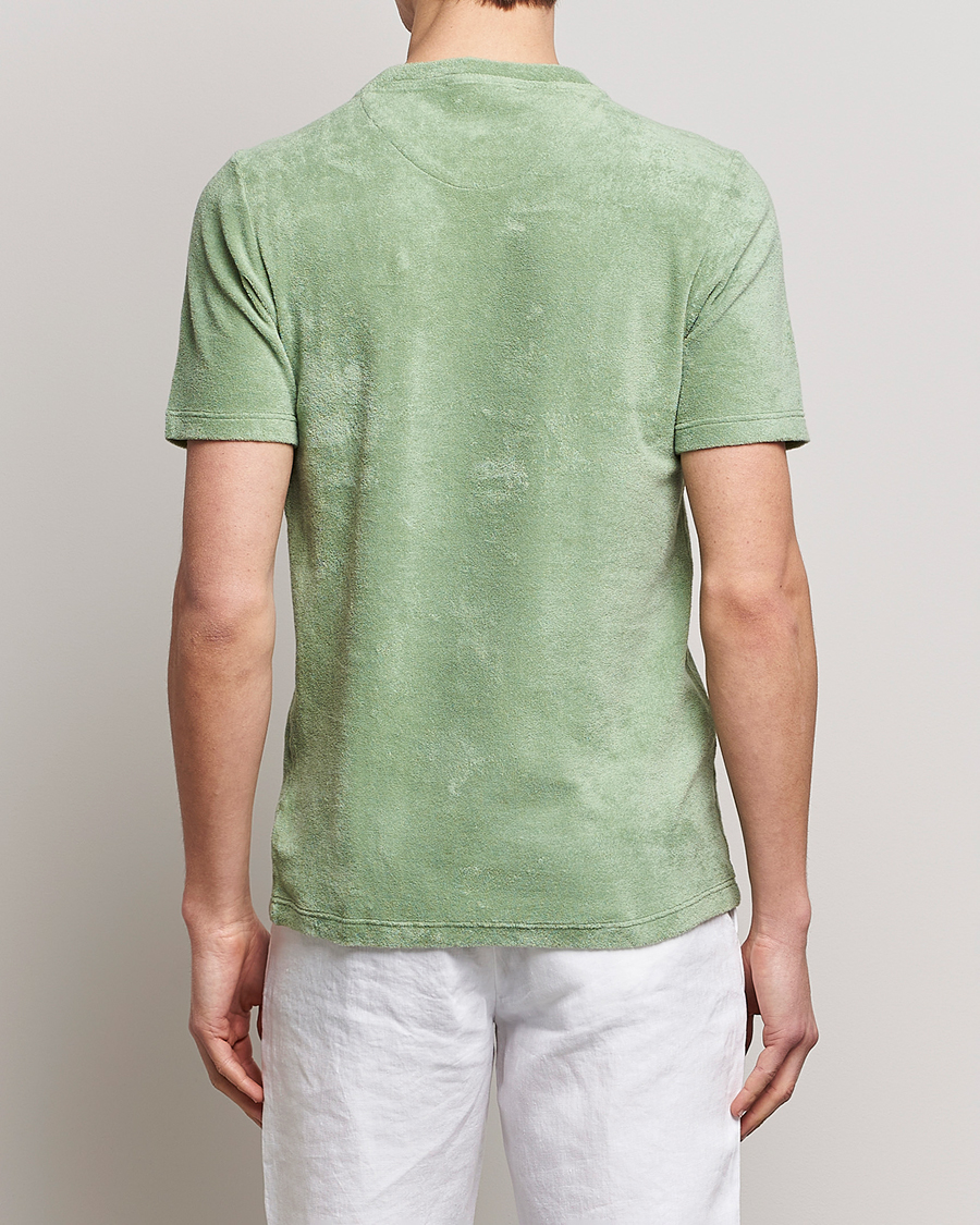 Herr | T-Shirts | Gran Sasso | Cotton Terry Tee Green