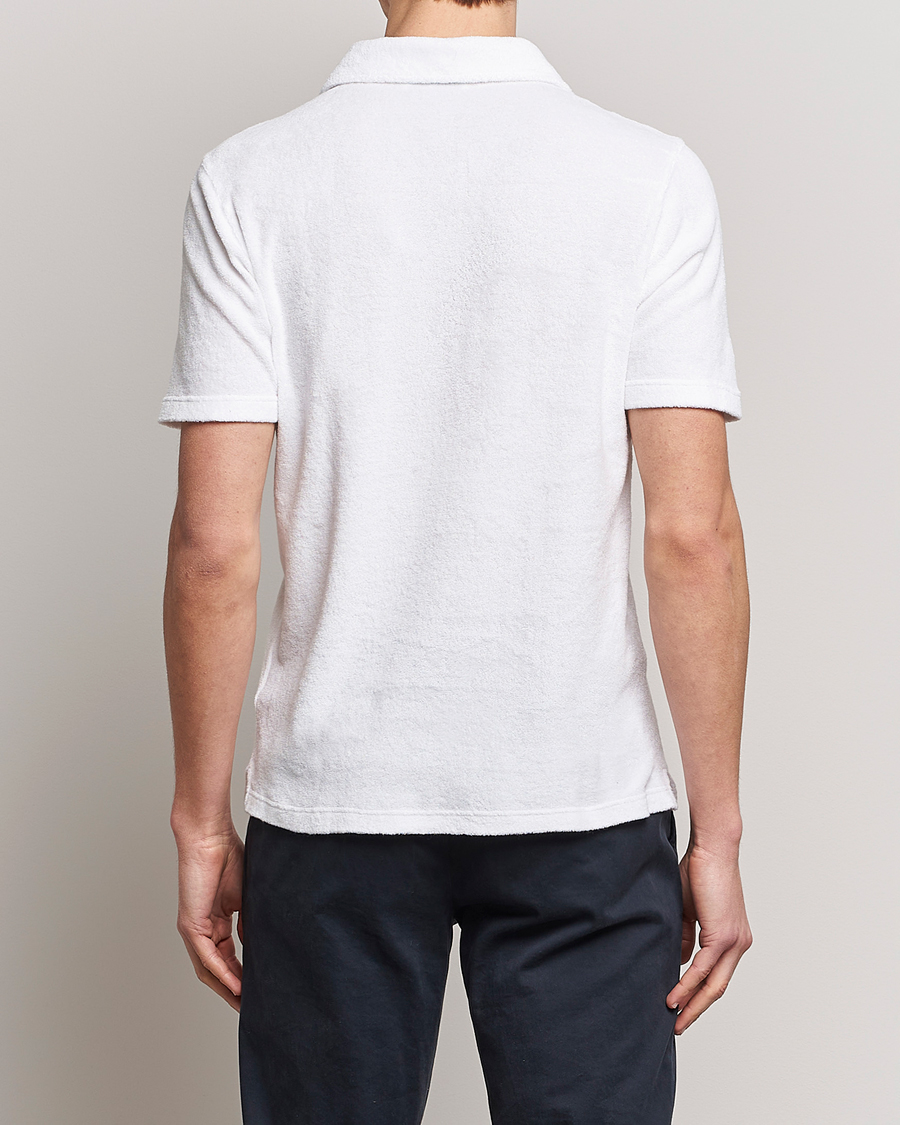 Herr | Pikéer | Gran Sasso | Cotton Terry Polo White