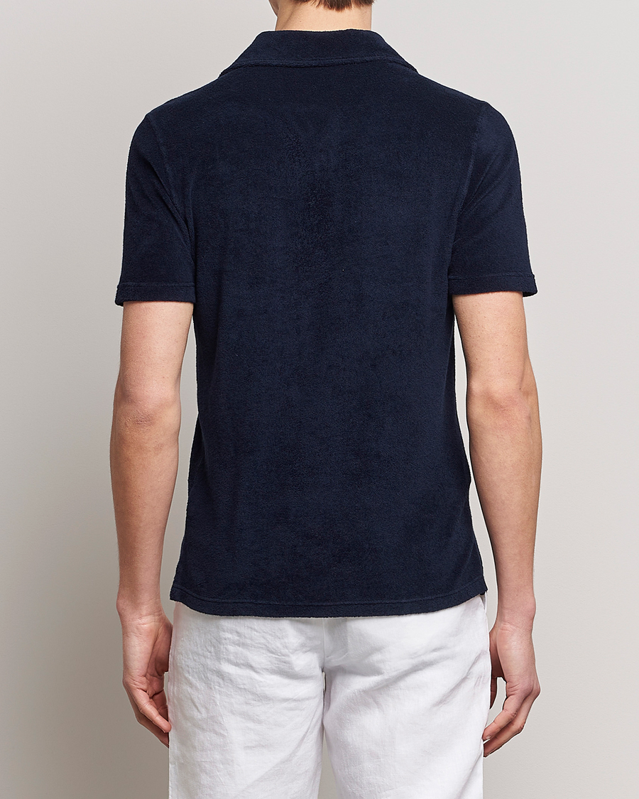 Herr | Pikéer | Gran Sasso | Cotton Terry Polo Navy
