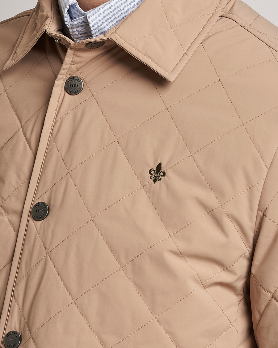 Herr | Jackor | Morris | Dunham Quilted Jacket Beige