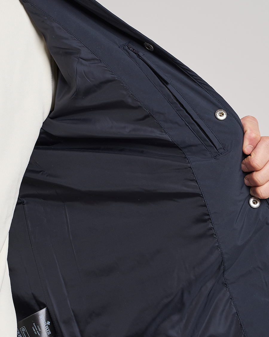 Herr | Jackor | Morris | Dunham Quilted Jacket Old blue