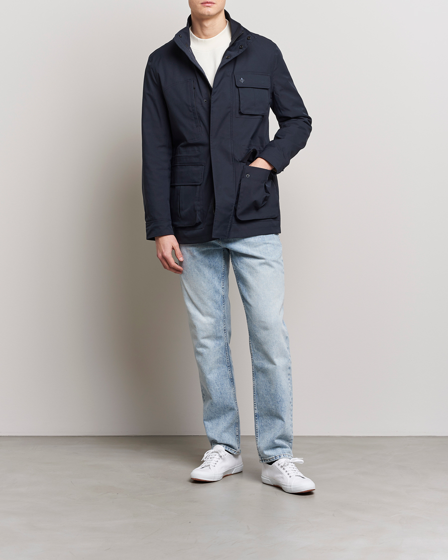Herr | Jackor | Morris | Alton Softshell Field Jacket Old Blue