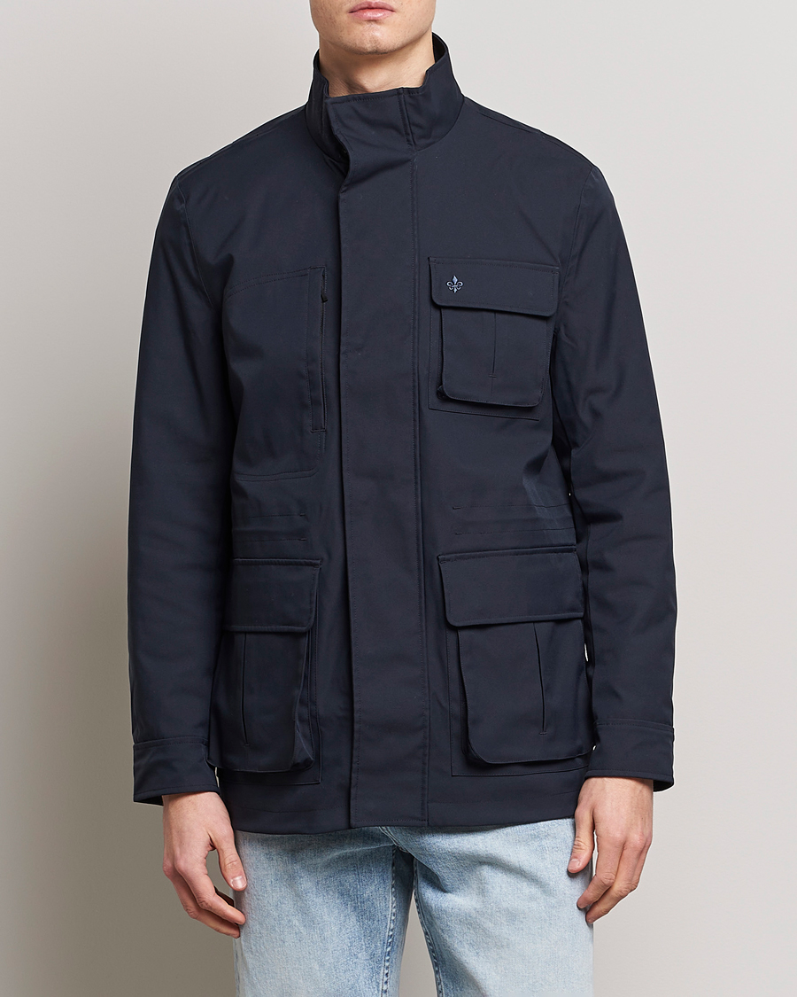 Herr | Kläder | Morris | Alton Softshell Field Jacket Old Blue