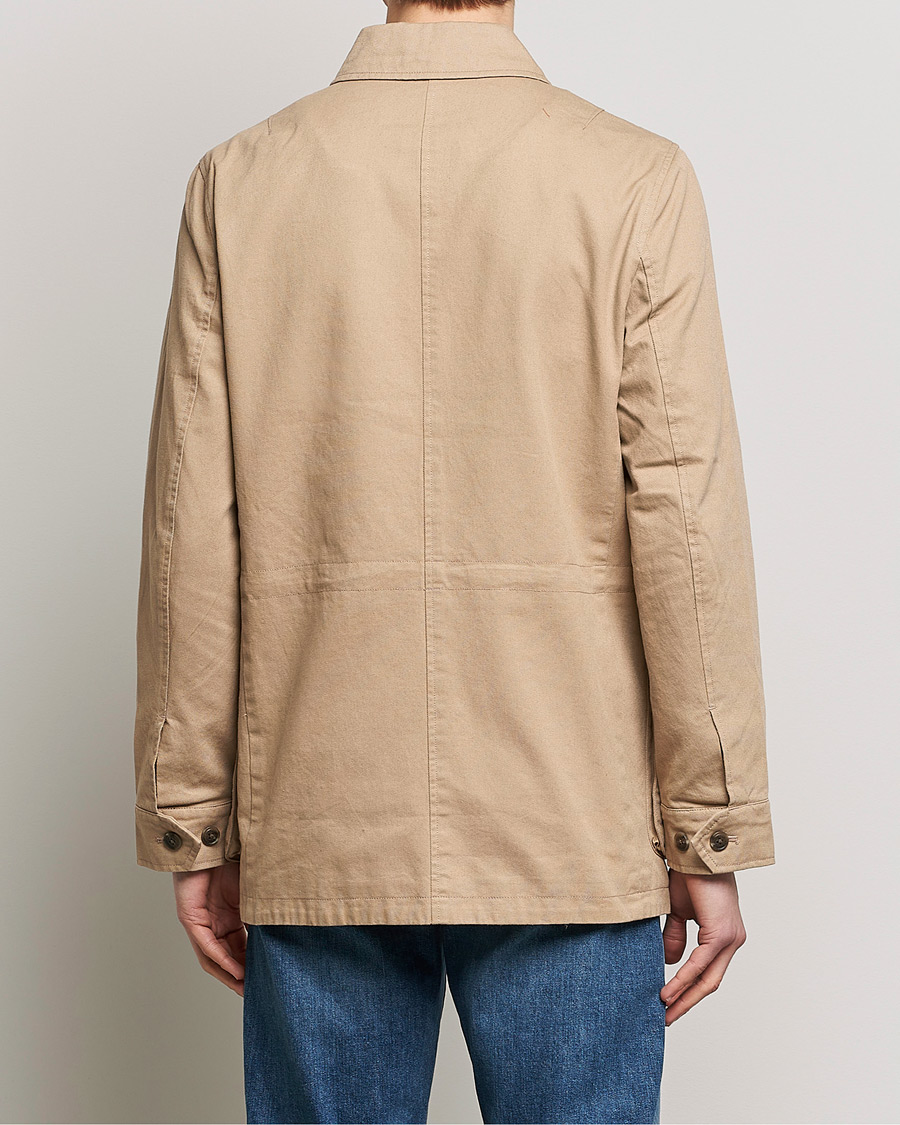 Herr | Jackor | Morris | Amira Cotton Sand Field Jacket Beige