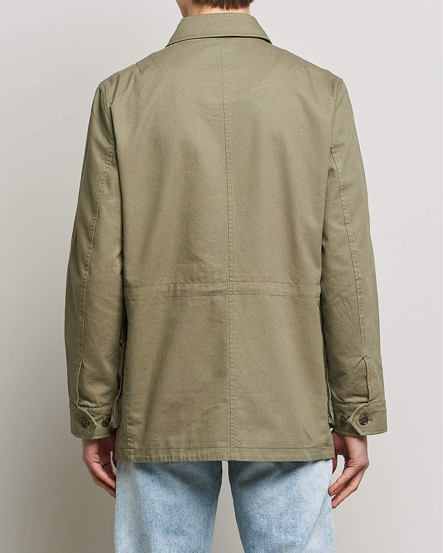 Herr | Jackor | Morris | Amira Cotton Sand Field Jacket Olive