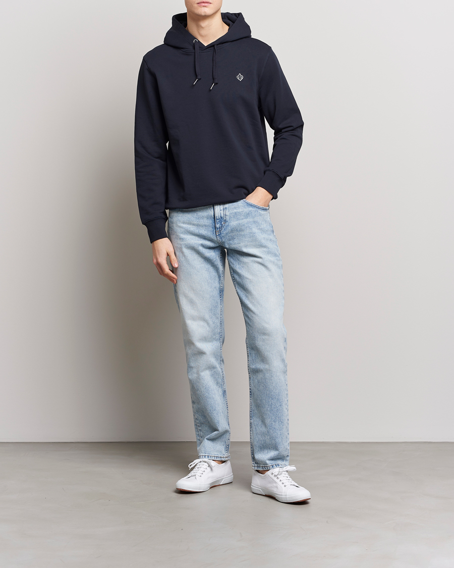 Herr | Tröjor | Morris | Lily Hoodie Old Blue