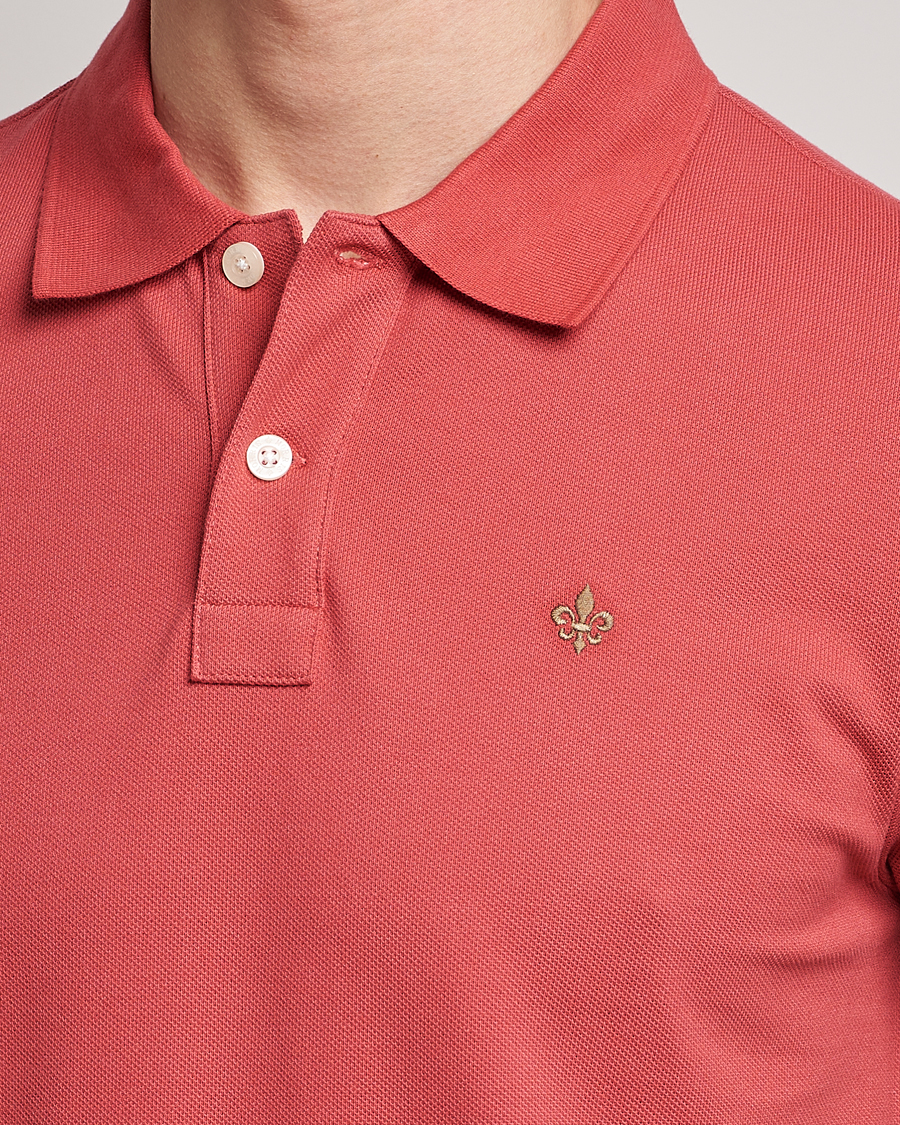 Herr | Pikéer | Morris | New Pique Red