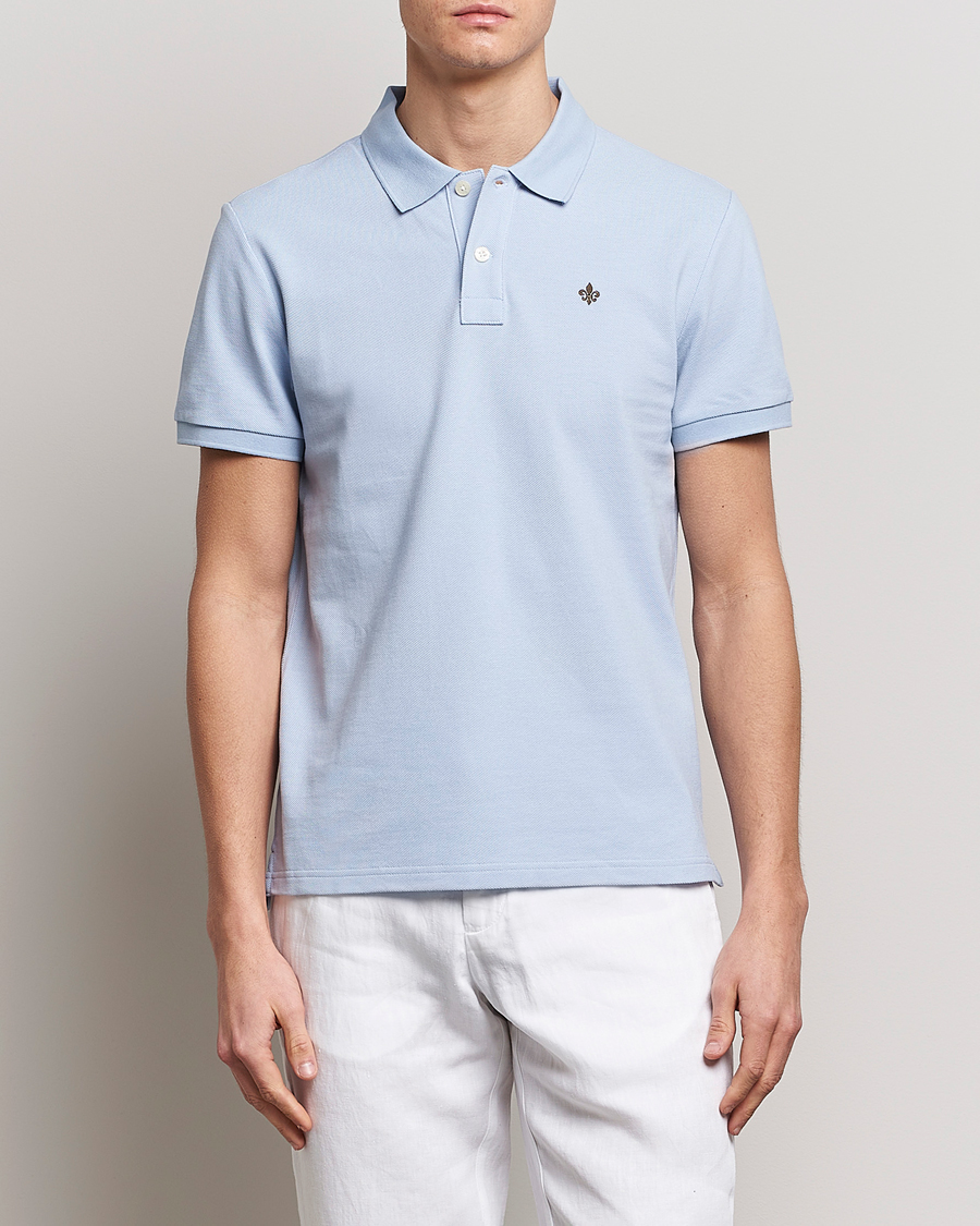 Herr | Pikéer | Morris | New Pique Light Blue