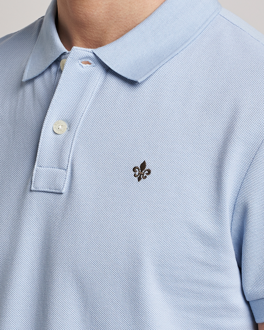 Herr | Pikéer | Morris | New Pique Light Blue