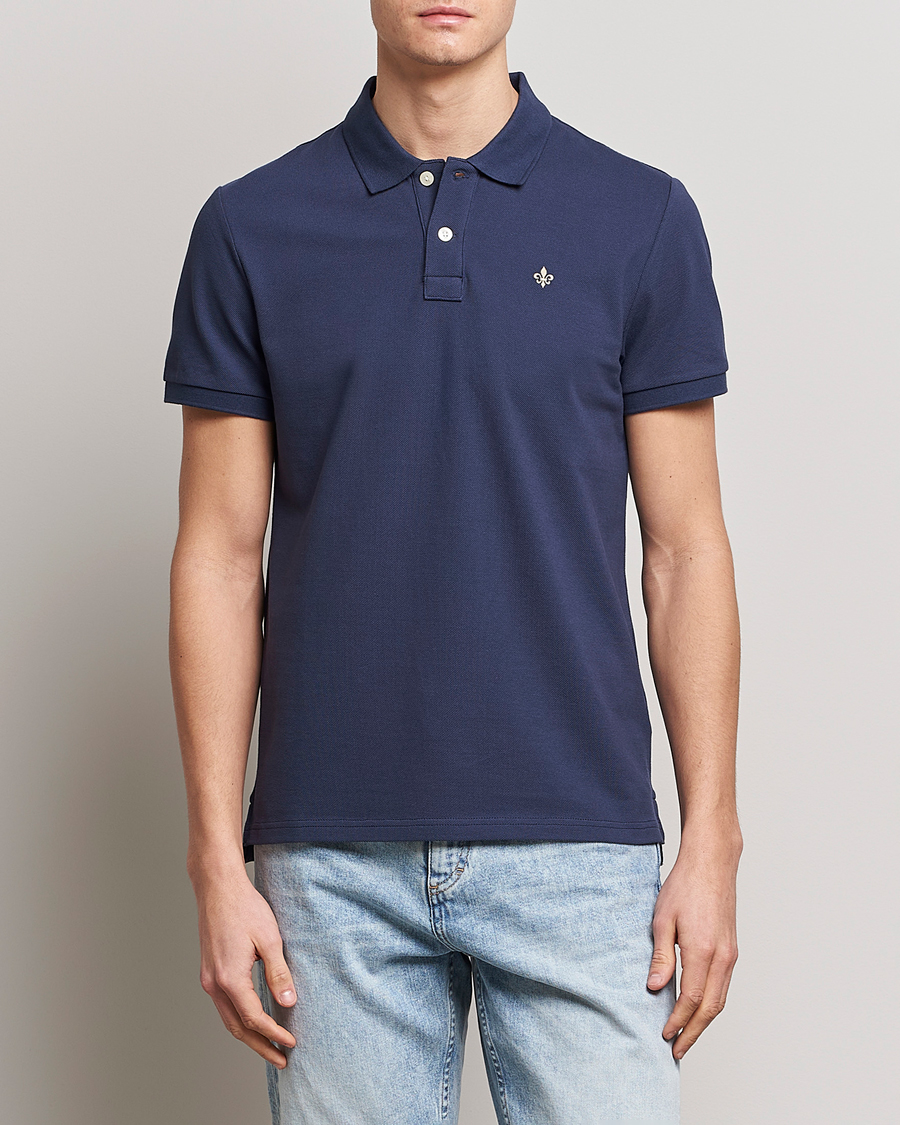 Herr | Pikéer | Morris | New Pique Navy