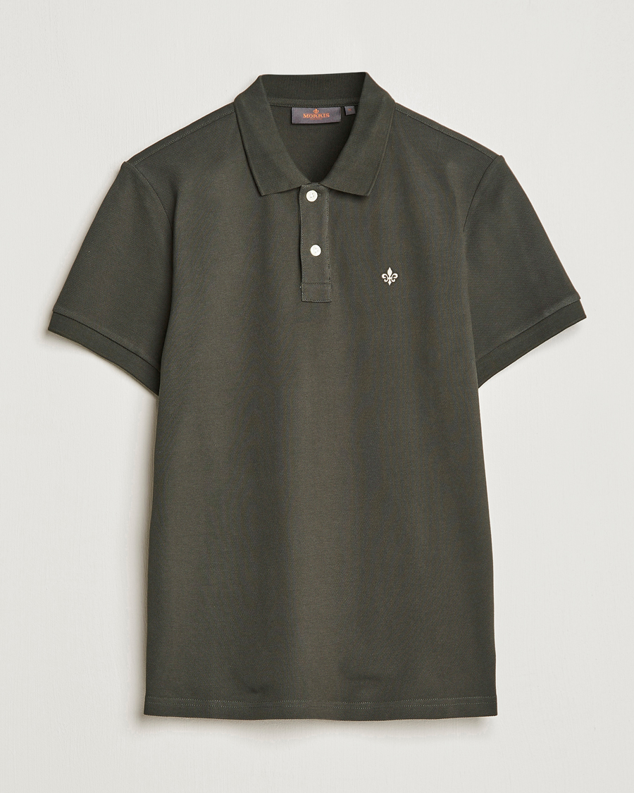 Herr | Pikéer | Morris | New Pique Dark Green