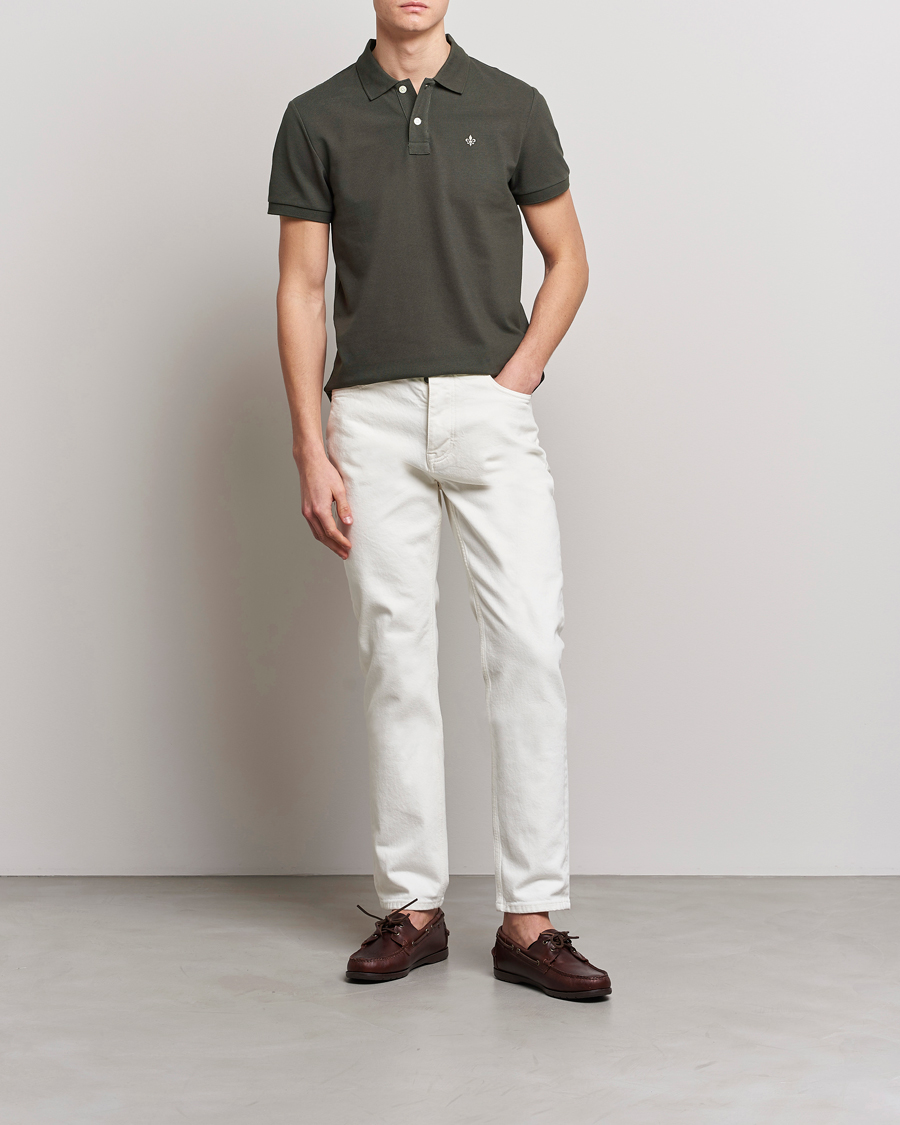 Herr | Pikéer | Morris | New Pique Dark Green