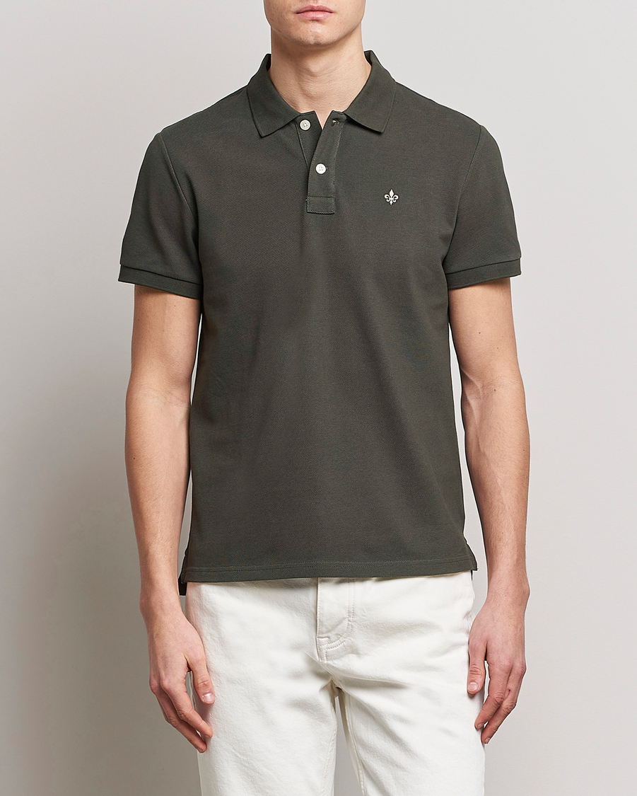 Herr | Pikéer | Morris | New Pique Dark Green