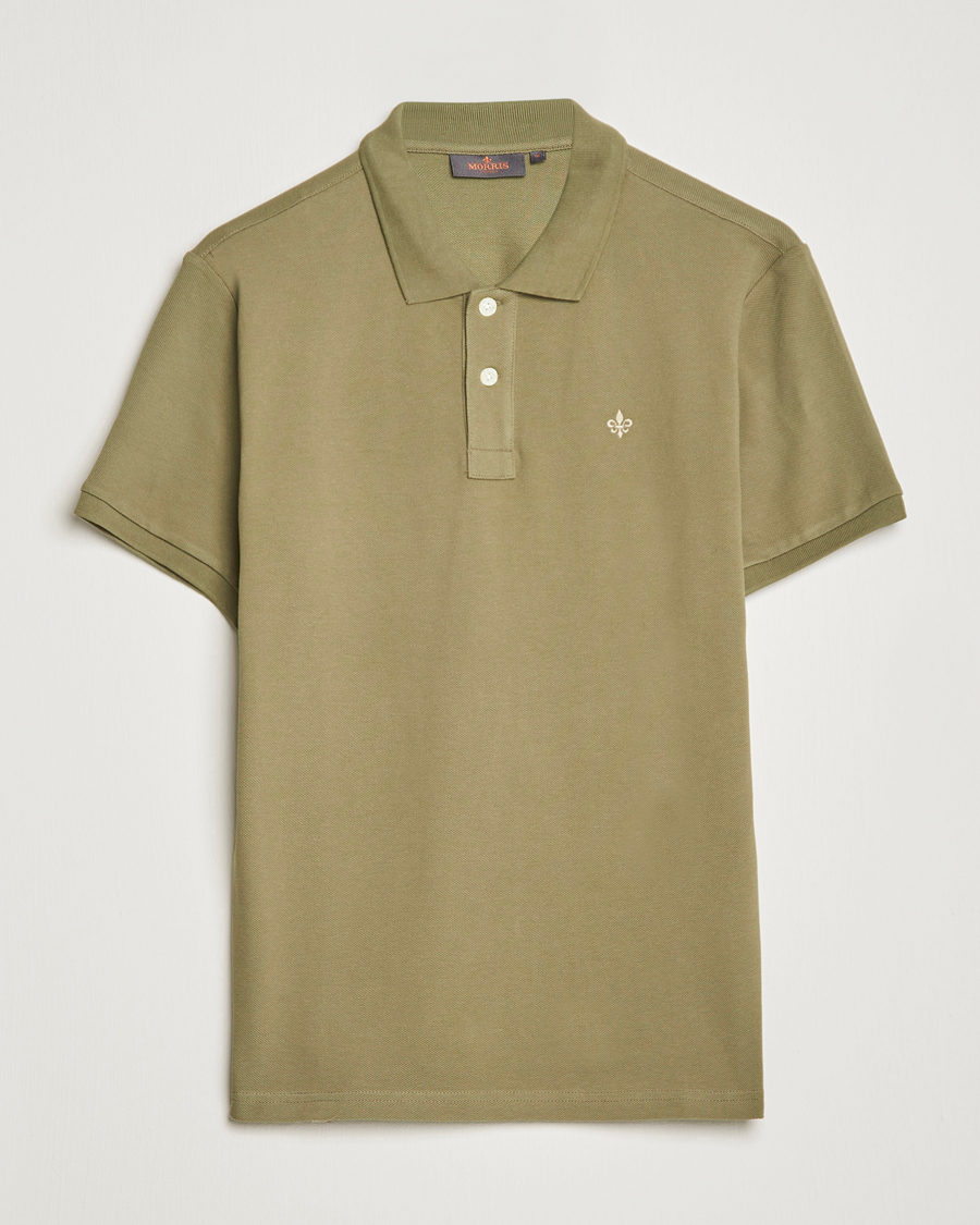 Herr | Pikéer | Morris | New Pique Olive