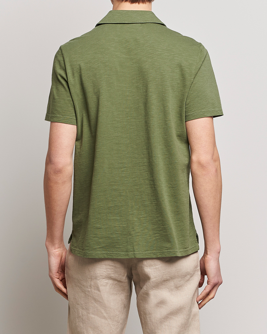 Herr | Pikéer | Morris | Clopton Cotton Blend Polo Sage Green