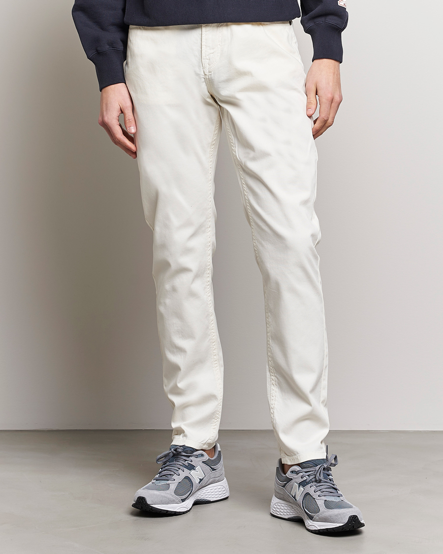 Herr | 5-ficksbyxor | Morris | James Structured 5-Pocket Trousers White