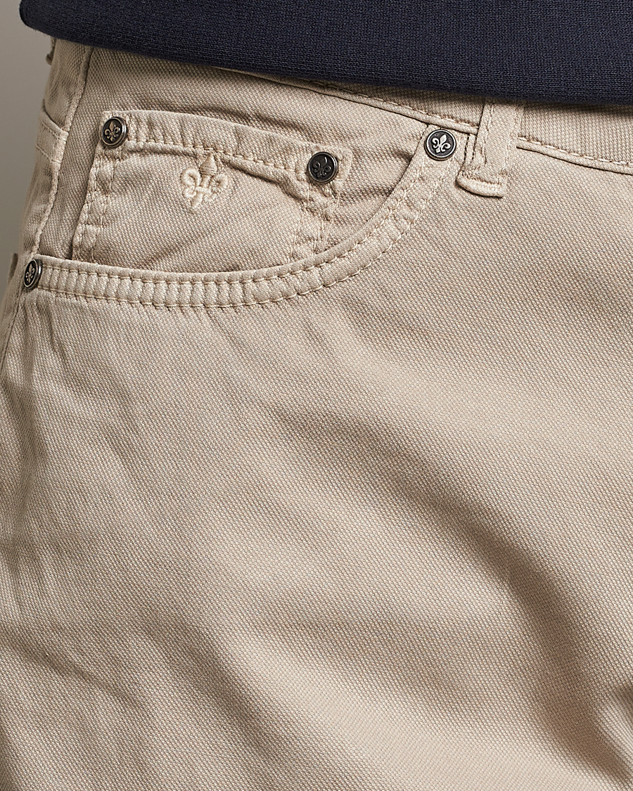 Herr | Byxor | Morris | James Structured 5-Pocket Trousers Khaki