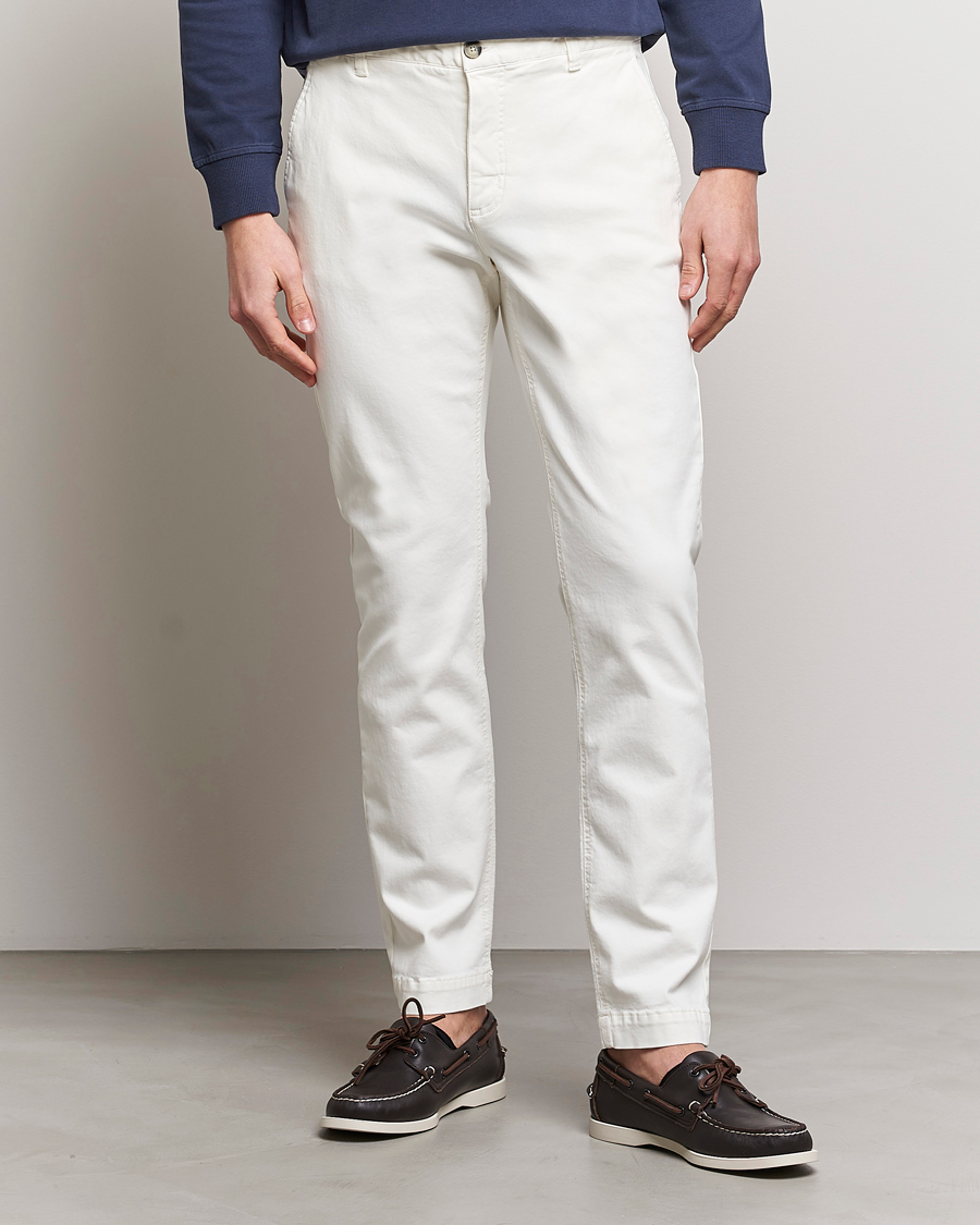 Herr | Avdelningar | Morris | Jeffrey Brushed Stretch Chino White