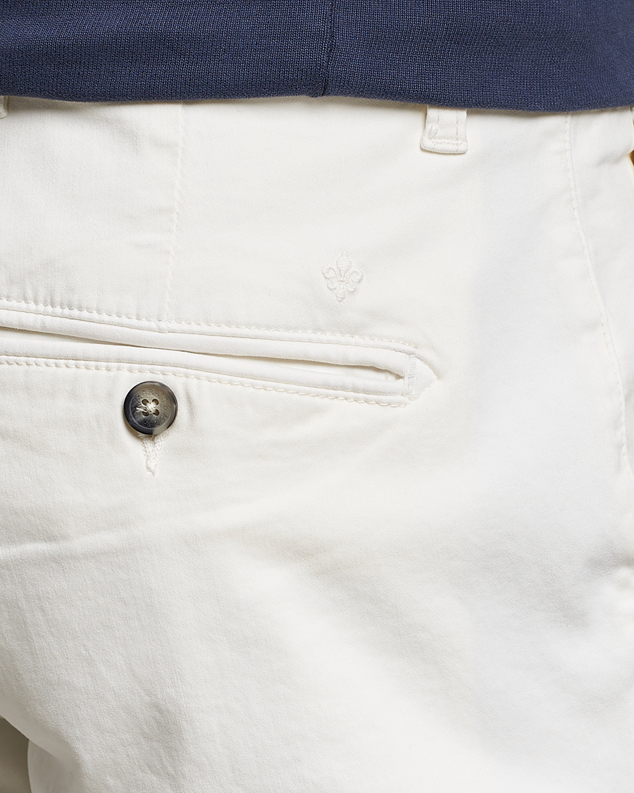Herr | Byxor | Morris | Jeffrey Brushed Stretch Chino White